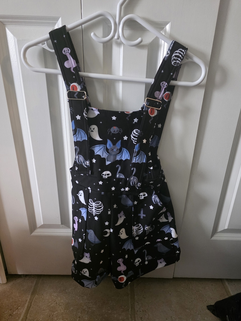 Blackmilk halloween shortalls